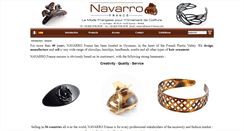 Desktop Screenshot of navarro-france.com